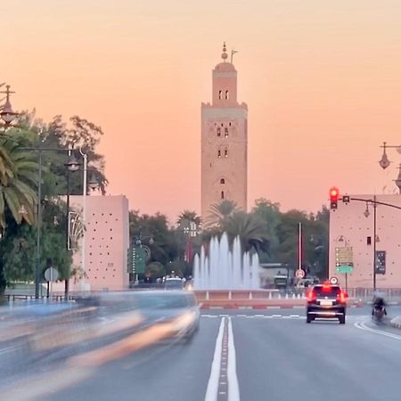 Authentic Moroccan Charm Apartment In Marrakech Terrace Маракеш Екстериор снимка