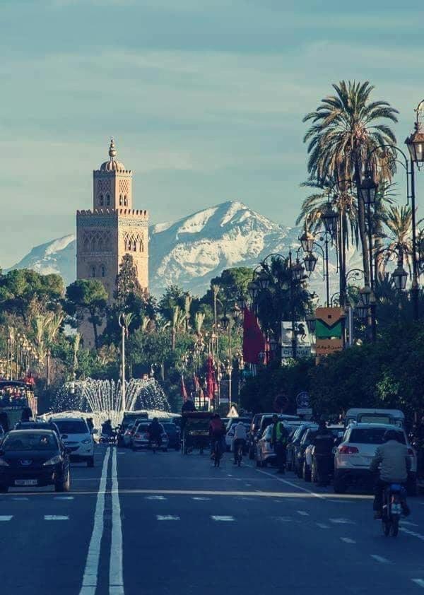 Authentic Moroccan Charm Apartment In Marrakech Terrace Маракеш Екстериор снимка