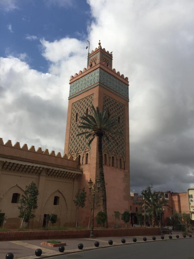 Authentic Moroccan Charm Apartment In Marrakech Terrace Маракеш Екстериор снимка