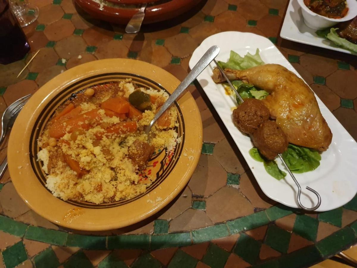Authentic Moroccan Charm Apartment In Marrakech Terrace Маракеш Екстериор снимка